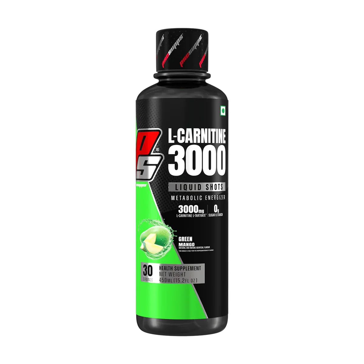 L Carnitine 3000 Liquid Shots | L Carnitine Pre Workout for Energy Boost | Energy Pre workout Supplement for Men and Women | Fat Burner and Weight Loss Drink | 450ml