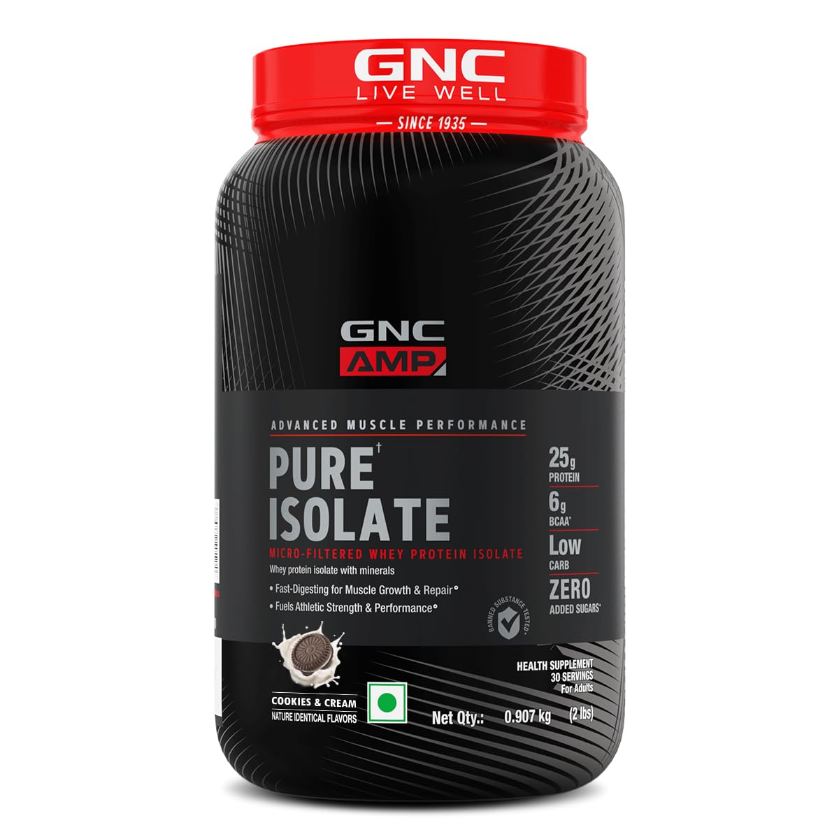 GNC Amp Pure Isolate Low Carb