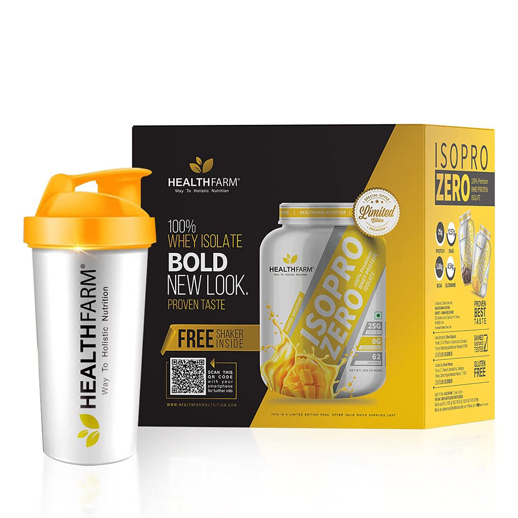 HEALTHFARM Isopro Zero Whey Isolate Protein Powder