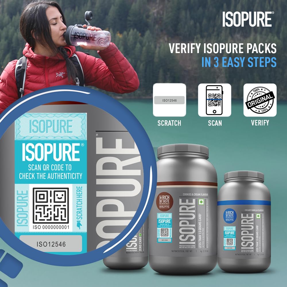 Isopure Whey Isolate Protein Powder