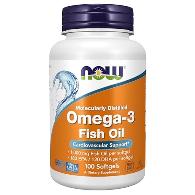 Now Foods Omega 3, Pack of 100 softgel
