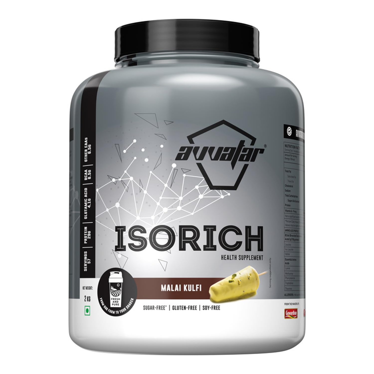 Avvatar ISORICH WHEY Isolate PROTEIN