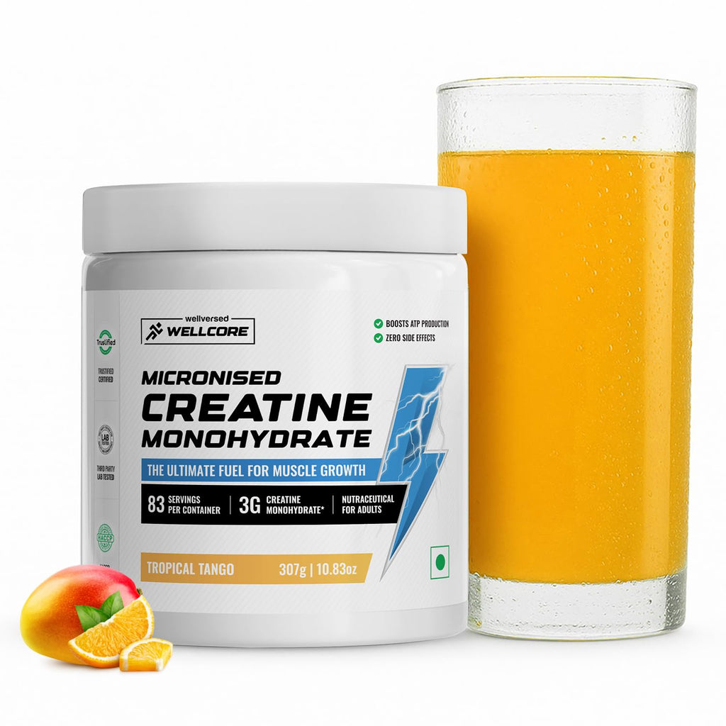 Wellcore Pure Micronised Creatine Powder- 83 Servings