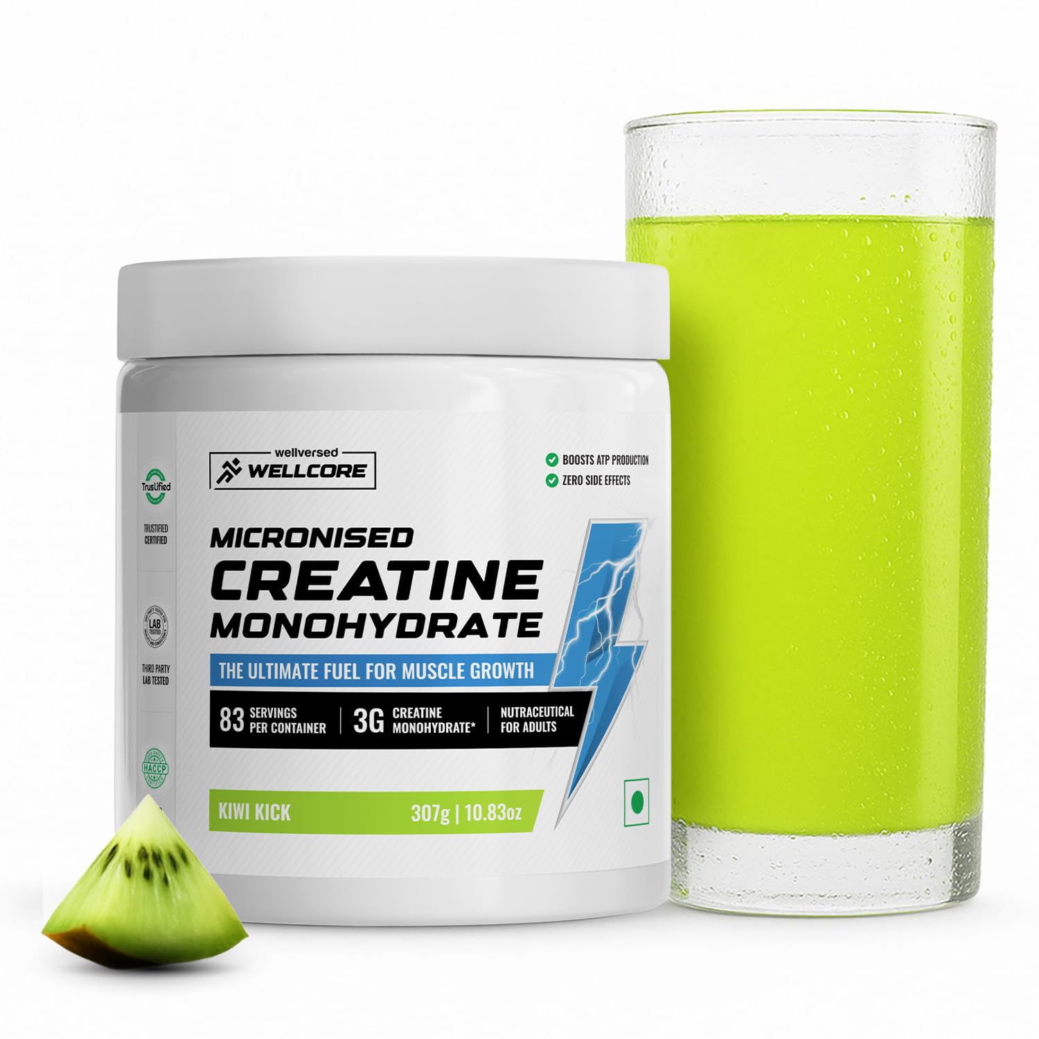 Wellcore Pure Micronised Creatine Powder- 83 Servings