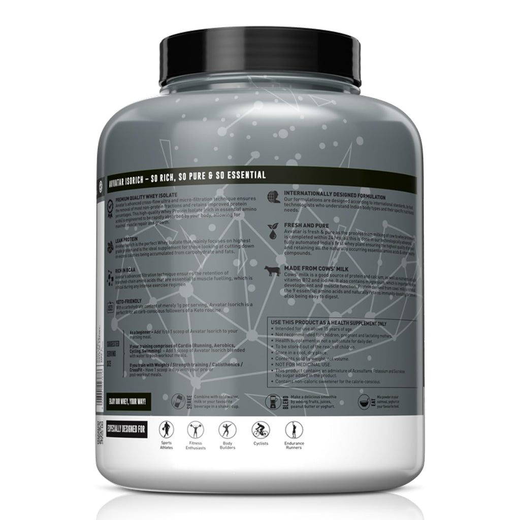 Avvatar ISORICH WHEY Isolate PROTEIN