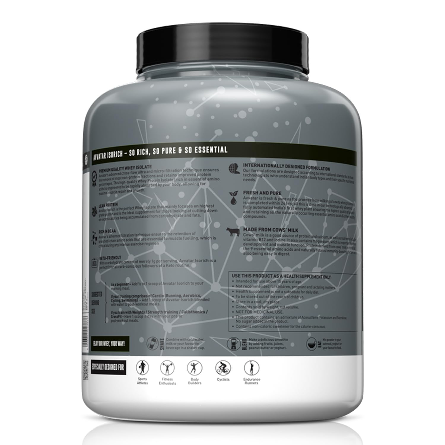 Avvatar ISORICH WHEY Isolate PROTEIN