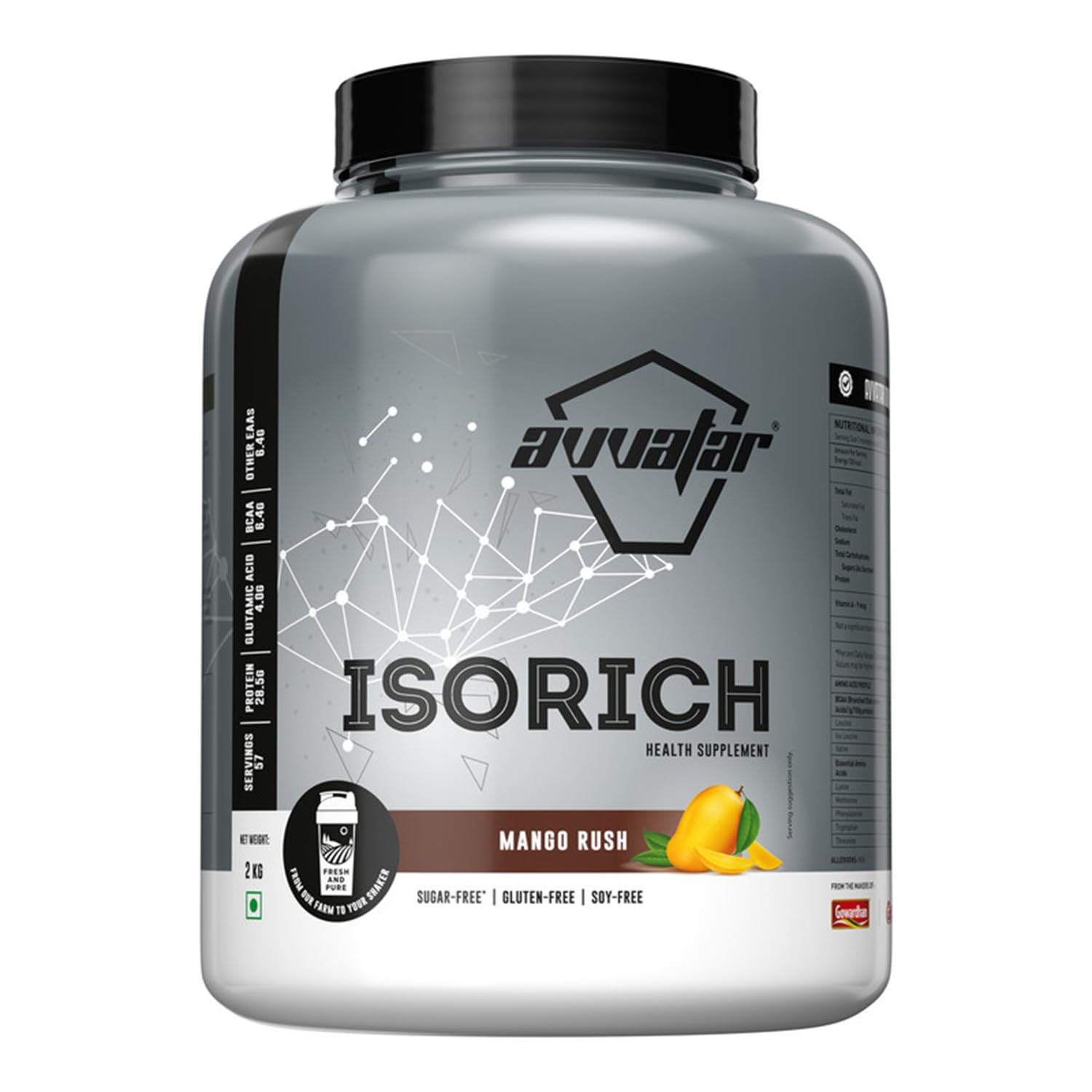 Avvatar ISORICH WHEY Isolate PROTEIN