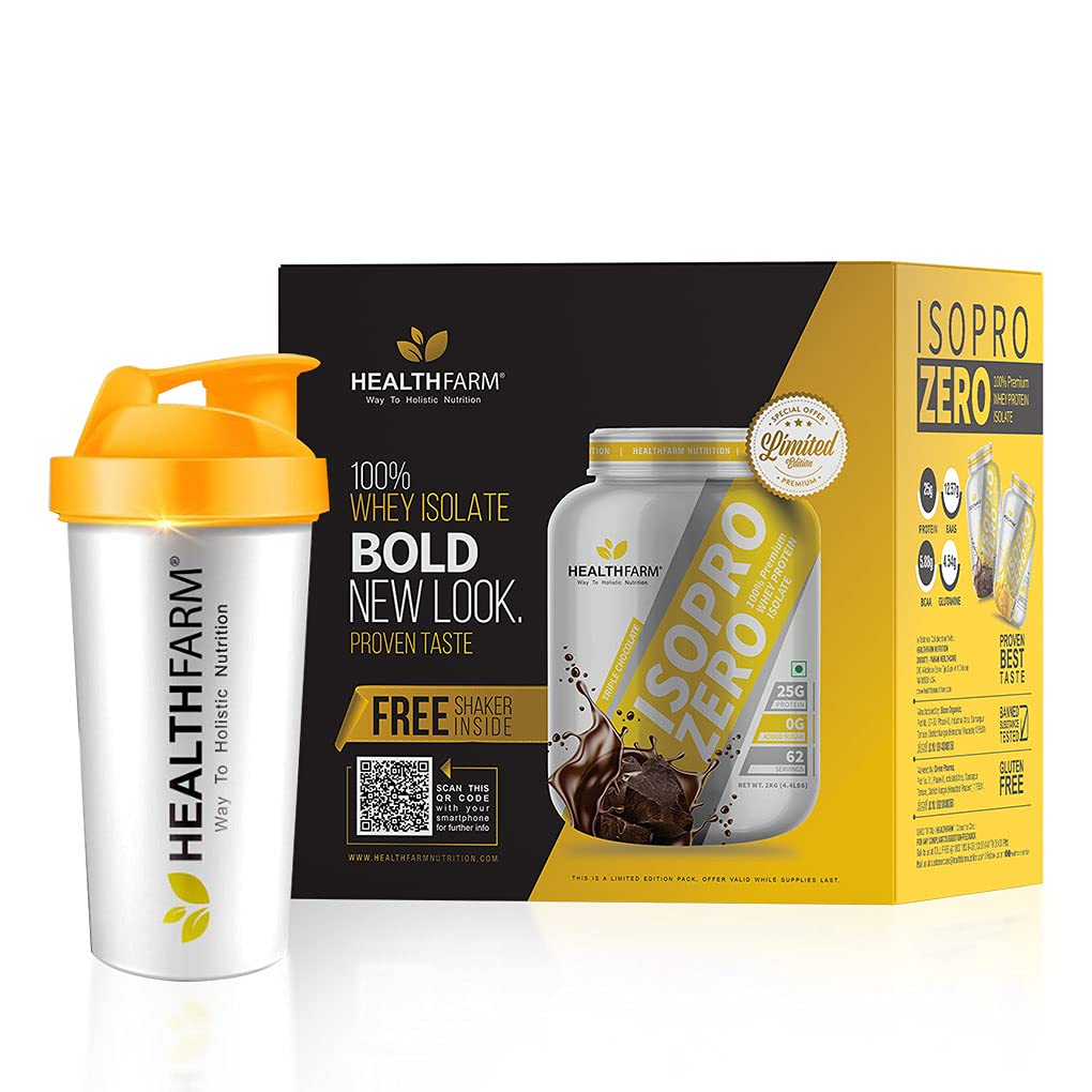 HEALTHFARM Isopro Zero Whey Isolate Protein Powder