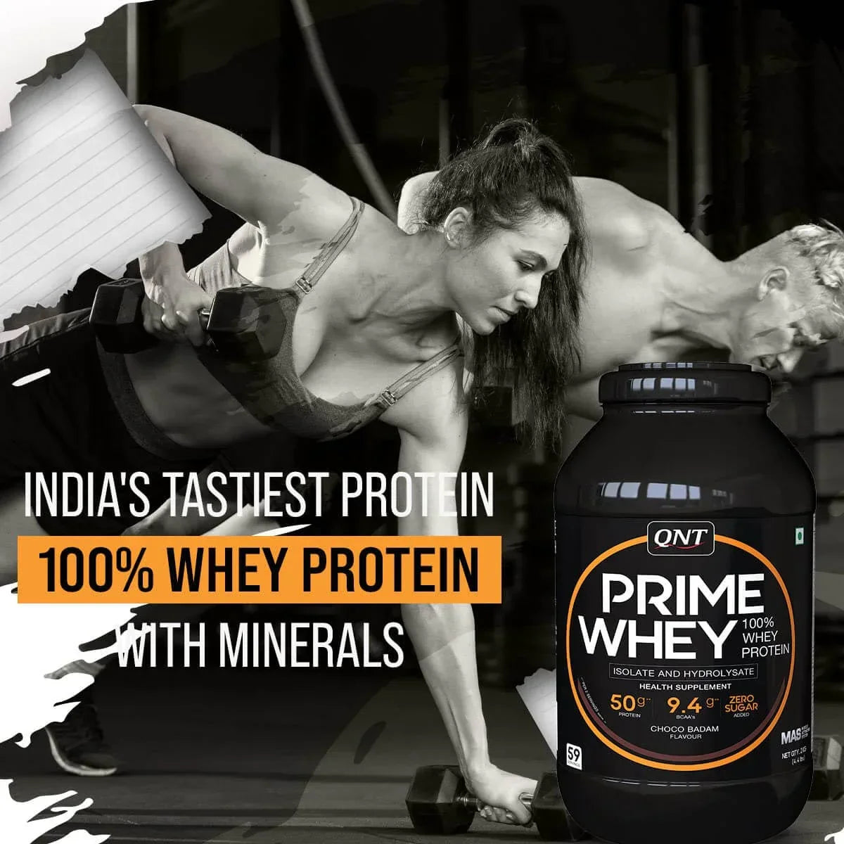 QNT Prime Whey Protein 4.4 Lbs