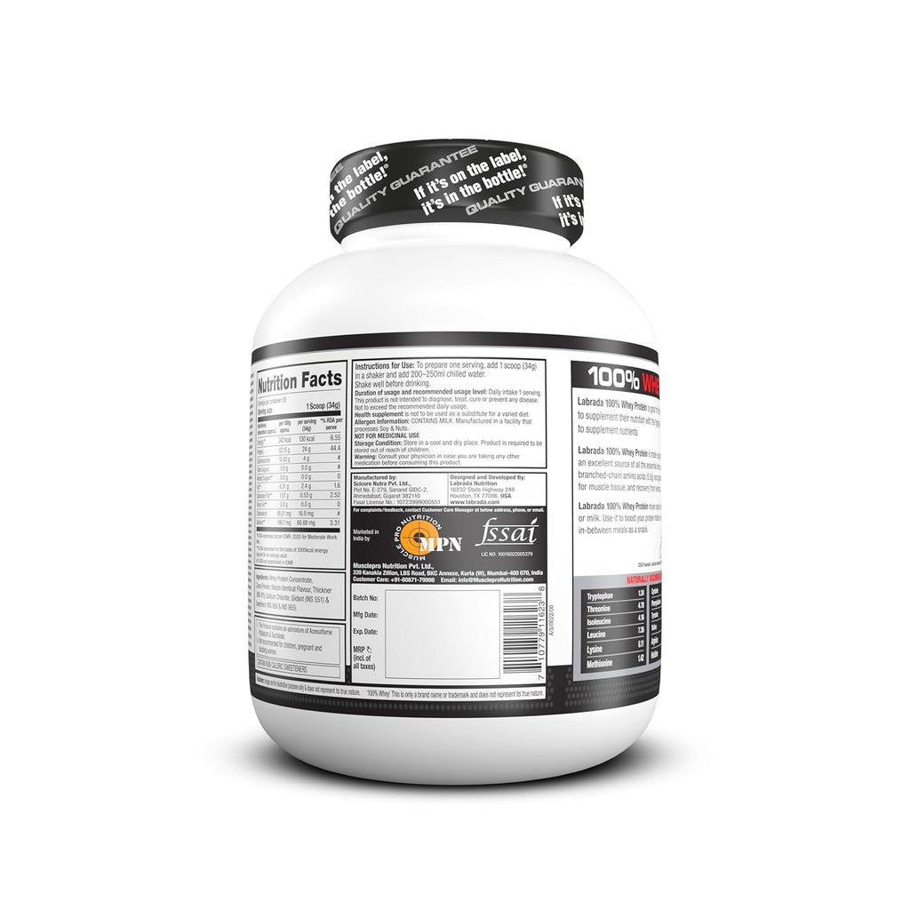 Labrada 100% Whey Protein 4 lbs