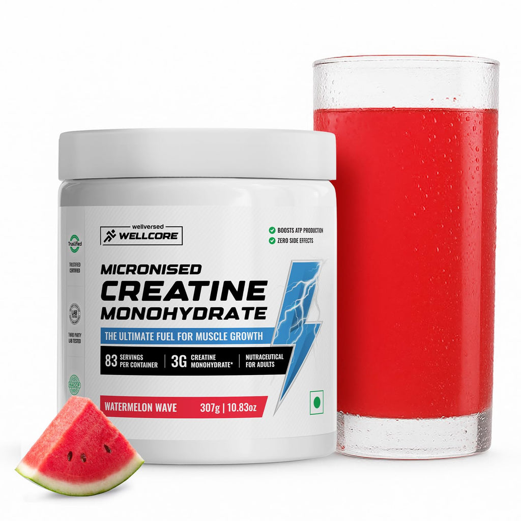 Wellcore Pure Micronised Creatine Powder - 33 Servings