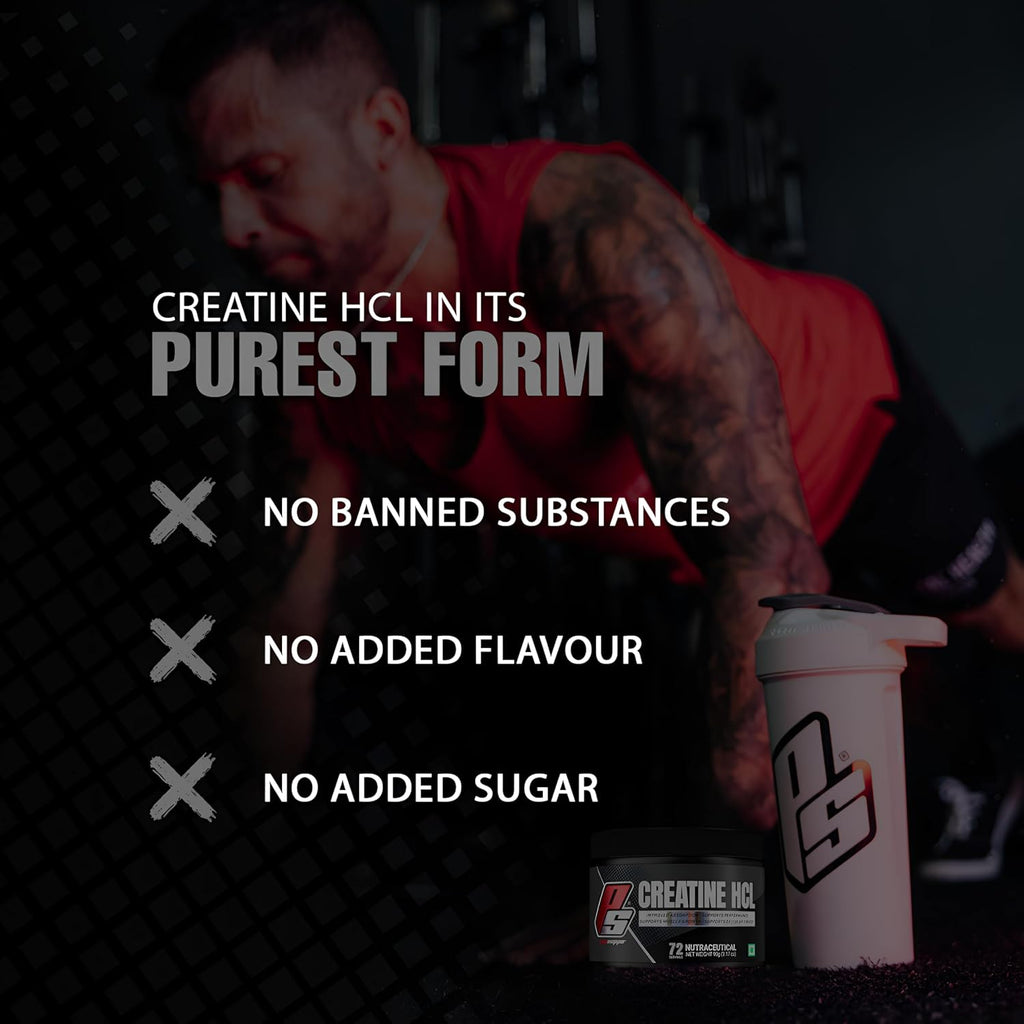 Prosupps Creatine HCl - 90g | 72 Servings