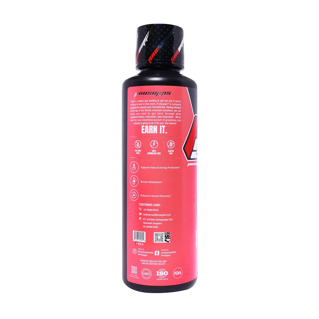 L Carnitine 3000 Liquid Shots | L Carnitine Pre Workout for Energy Boost | Energy Pre workout Supplement for Men and Women | Fat Burner and Weight Loss Drink | 450ml