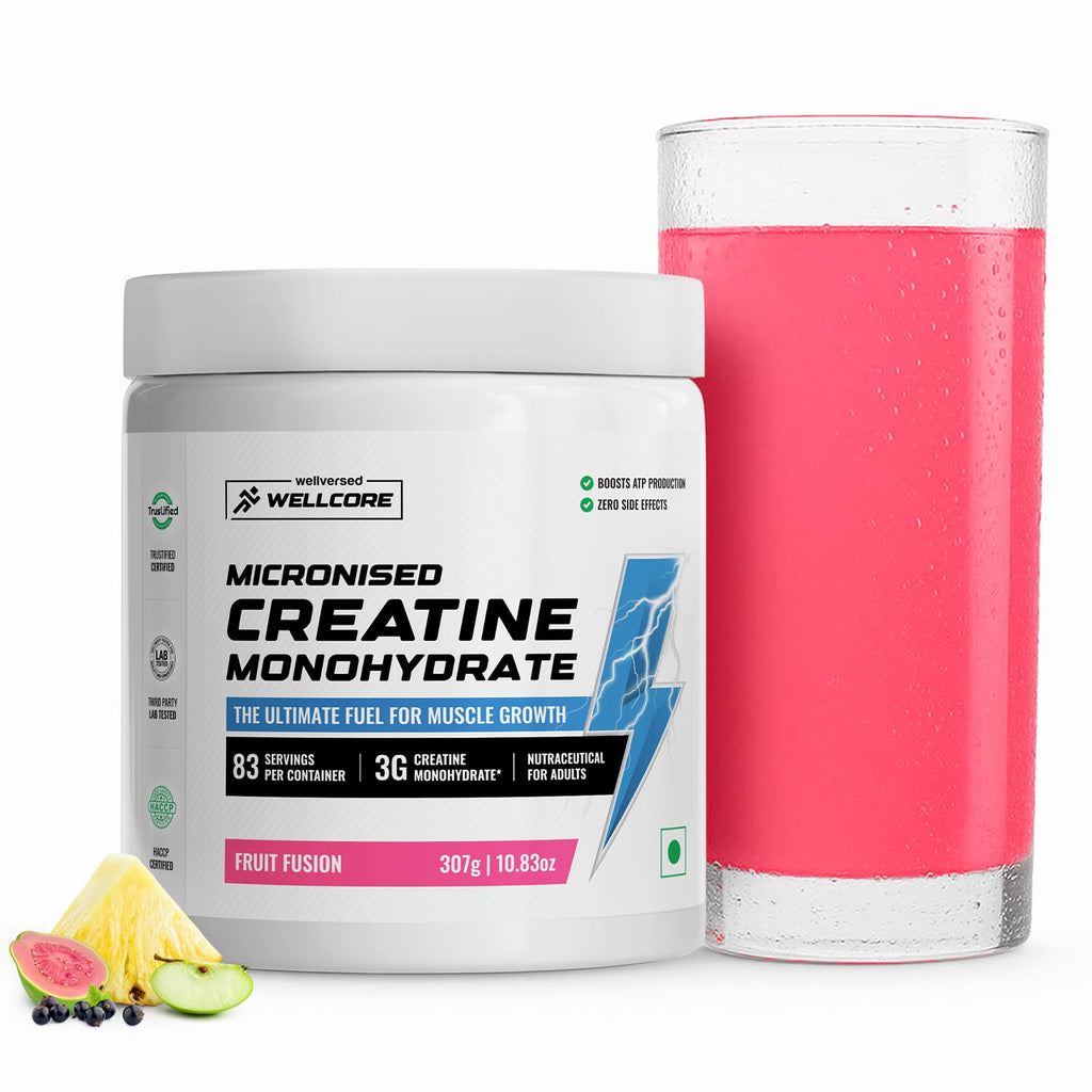 Wellcore Pure Micronised Creatine Powder - 33 Servings