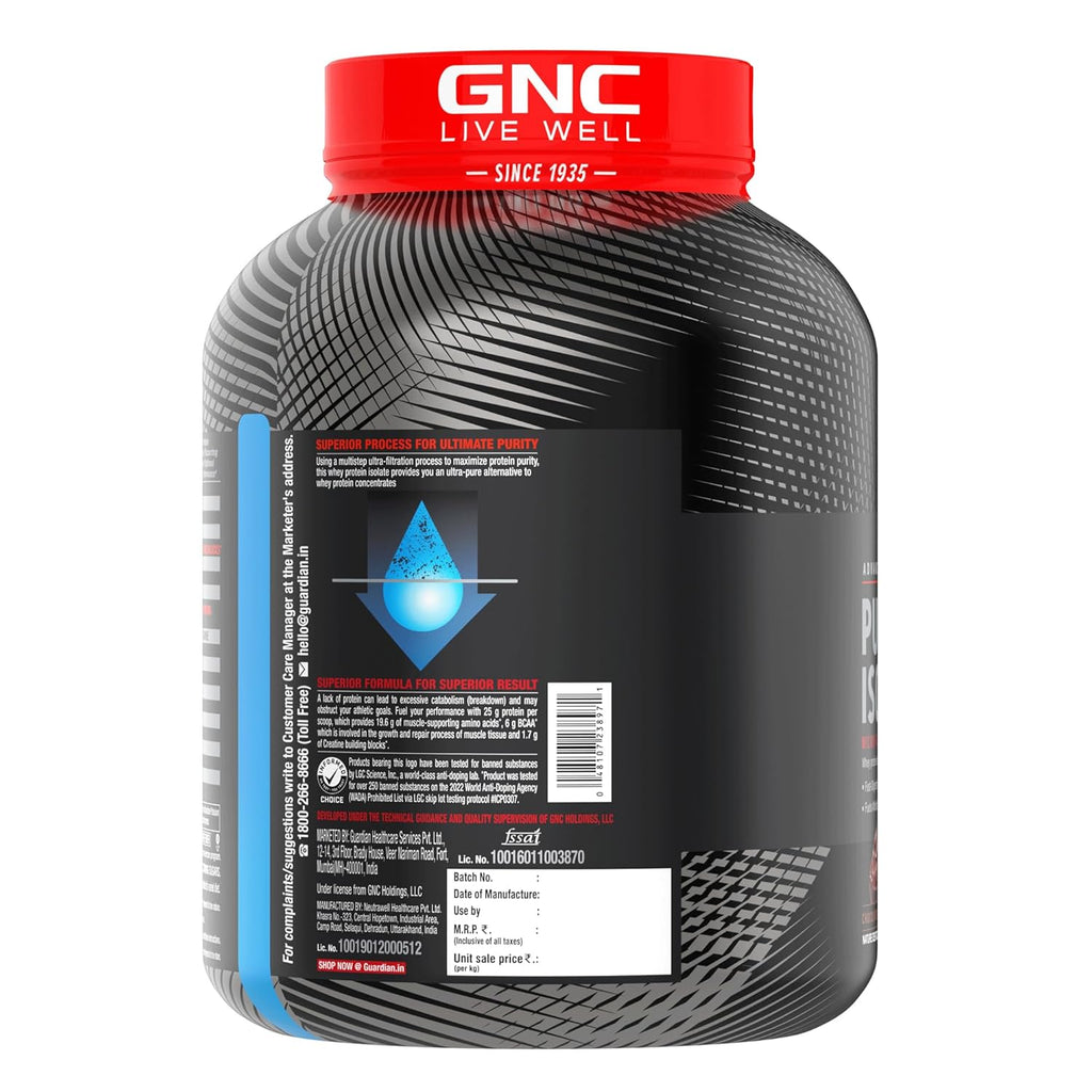 GNC Amp Pure Isolate Low Carb