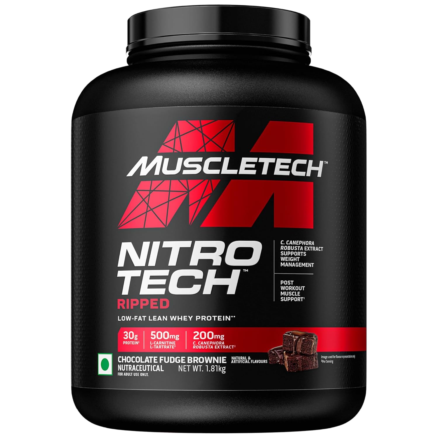 MuscleTech Nitrotech Ripped,1.81 Kg (4Lbs)