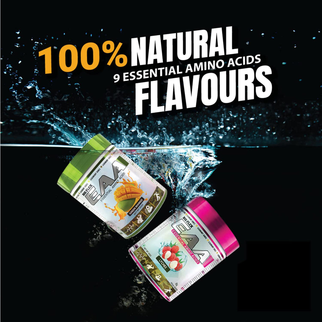 BigFlex EAA Essential Amino Acid [30 Servings], Full Spectrum EAAs-BCAA, Hydration Blend, Energy Matrix, Keto Friendly, All 9 Essential Amino Acids,Pack of 450 gm Powder