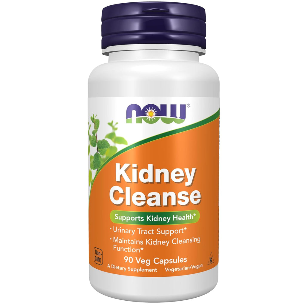 NOW FOODS Kidney Cleanse -Pack Of 90 Veg Capsules