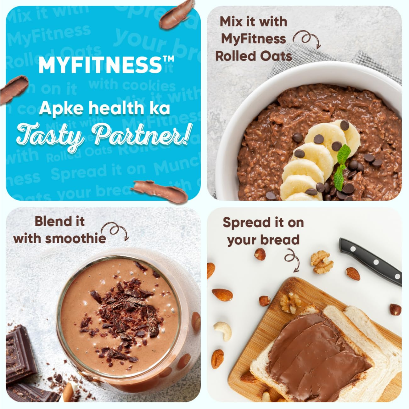 MYFITNESS Peanut Butter Chocolate Spread