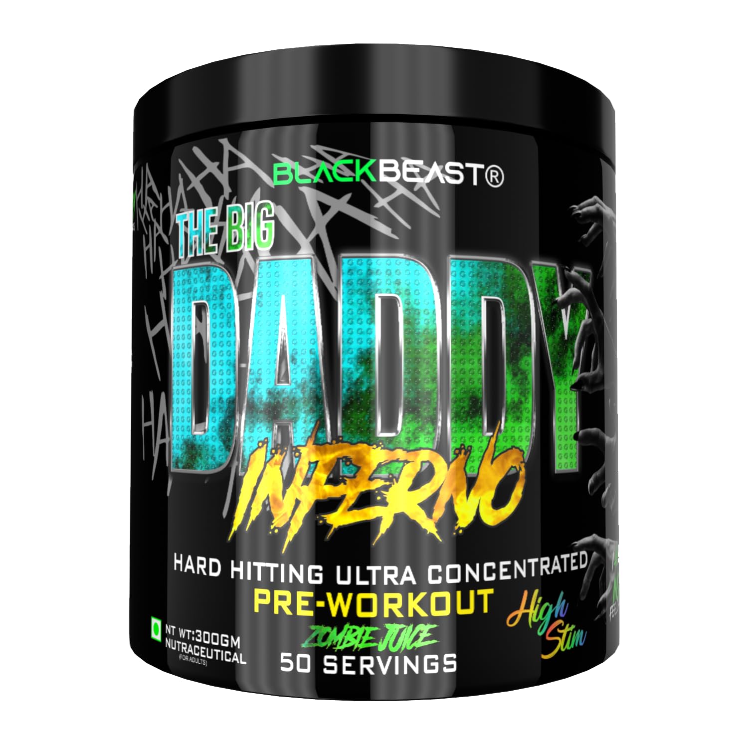 Black Beast The Big Daddy Inferno Pre workout