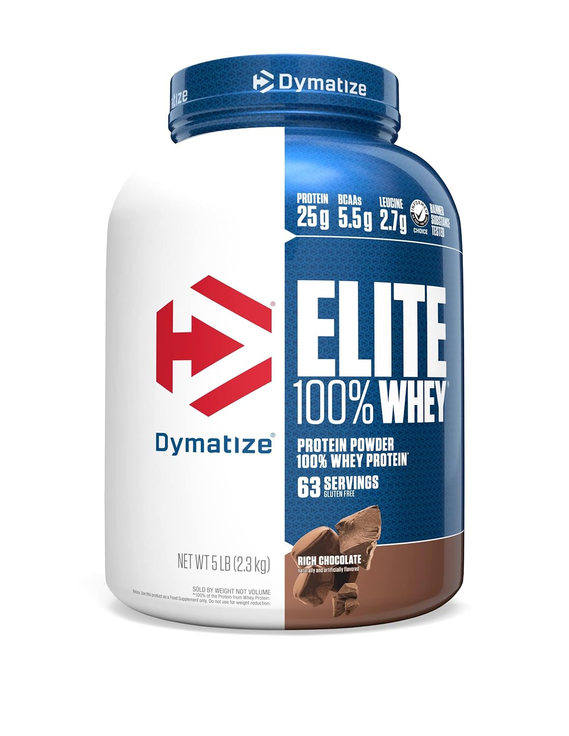 Dymatize Nutrition Elite 100% Whey Protein-5 Lbs