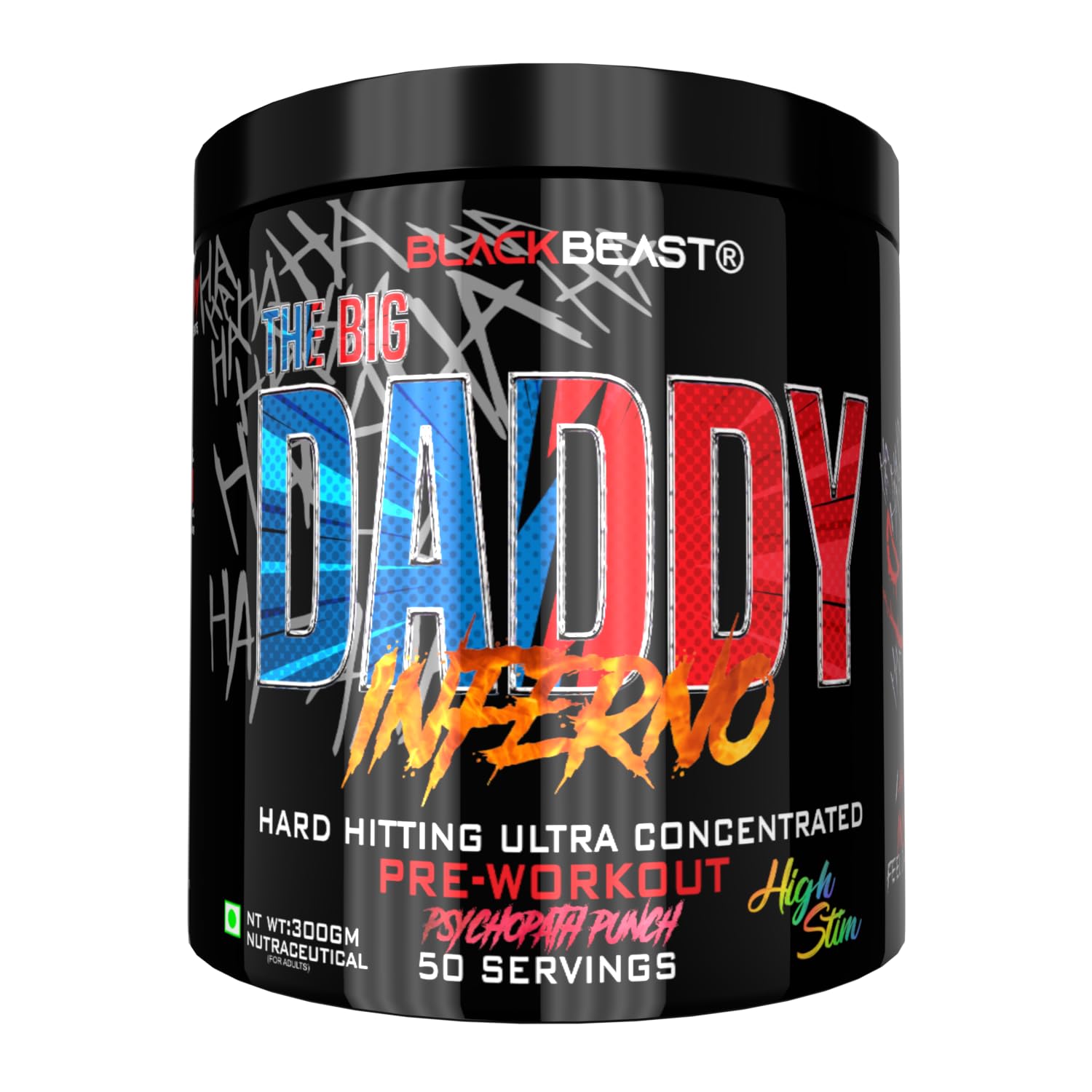 Black Beast The Big Daddy Inferno Pre workout