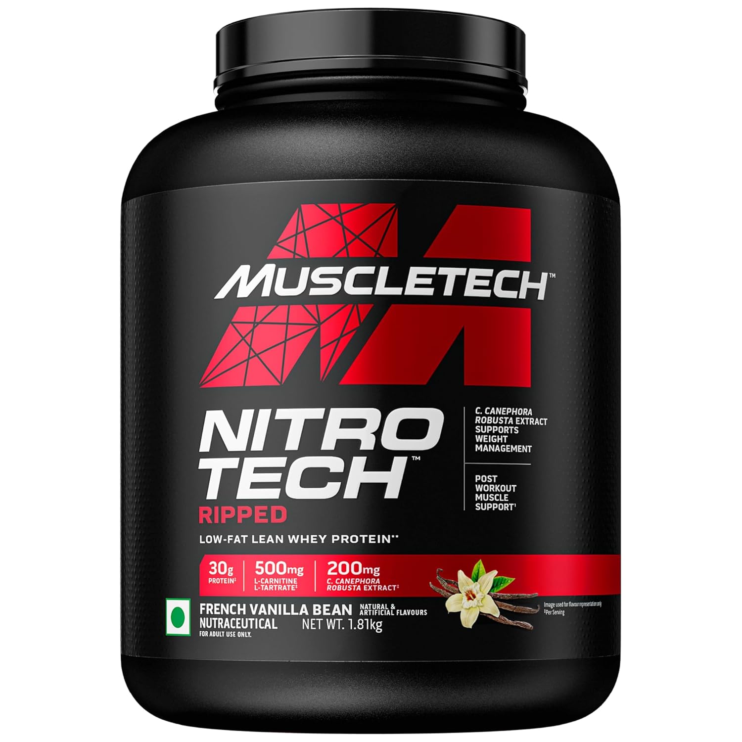 MuscleTech Nitrotech Ripped,1.81 Kg (4Lbs)