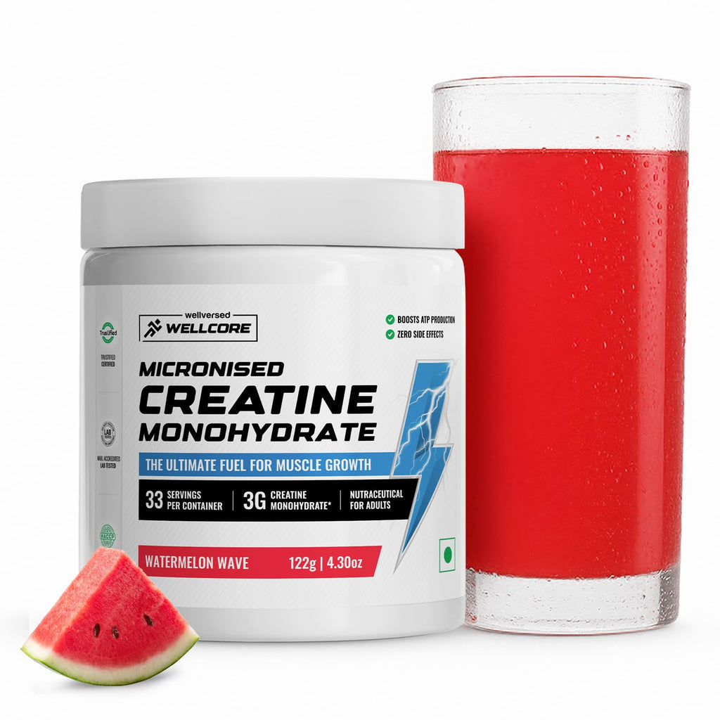 Wellcore Pure Micronised Creatine Powder - 33 Servings