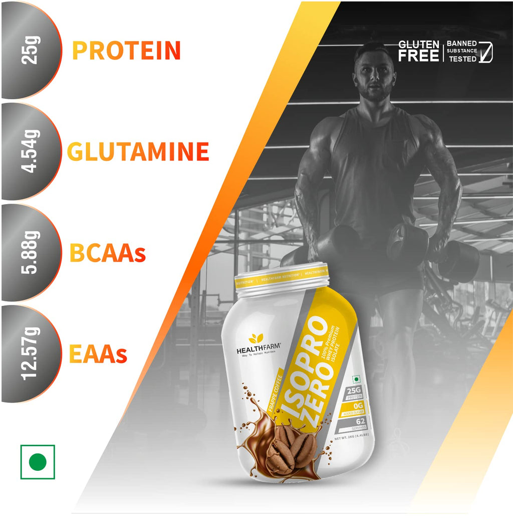 HEALTHFARM Isopro Zero Whey Isolate Protein Powder