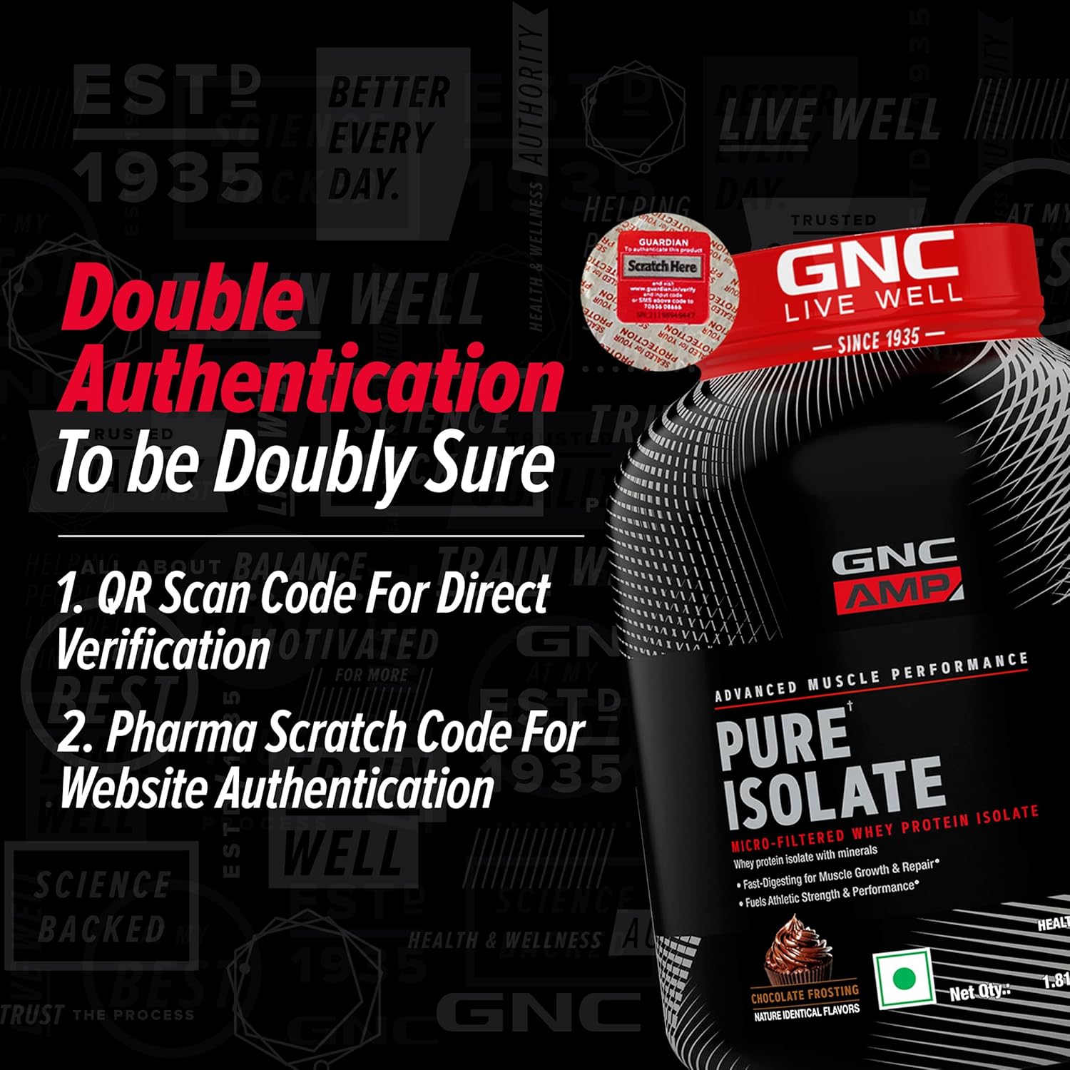 GNC Amp Pure Isolate Low Carb