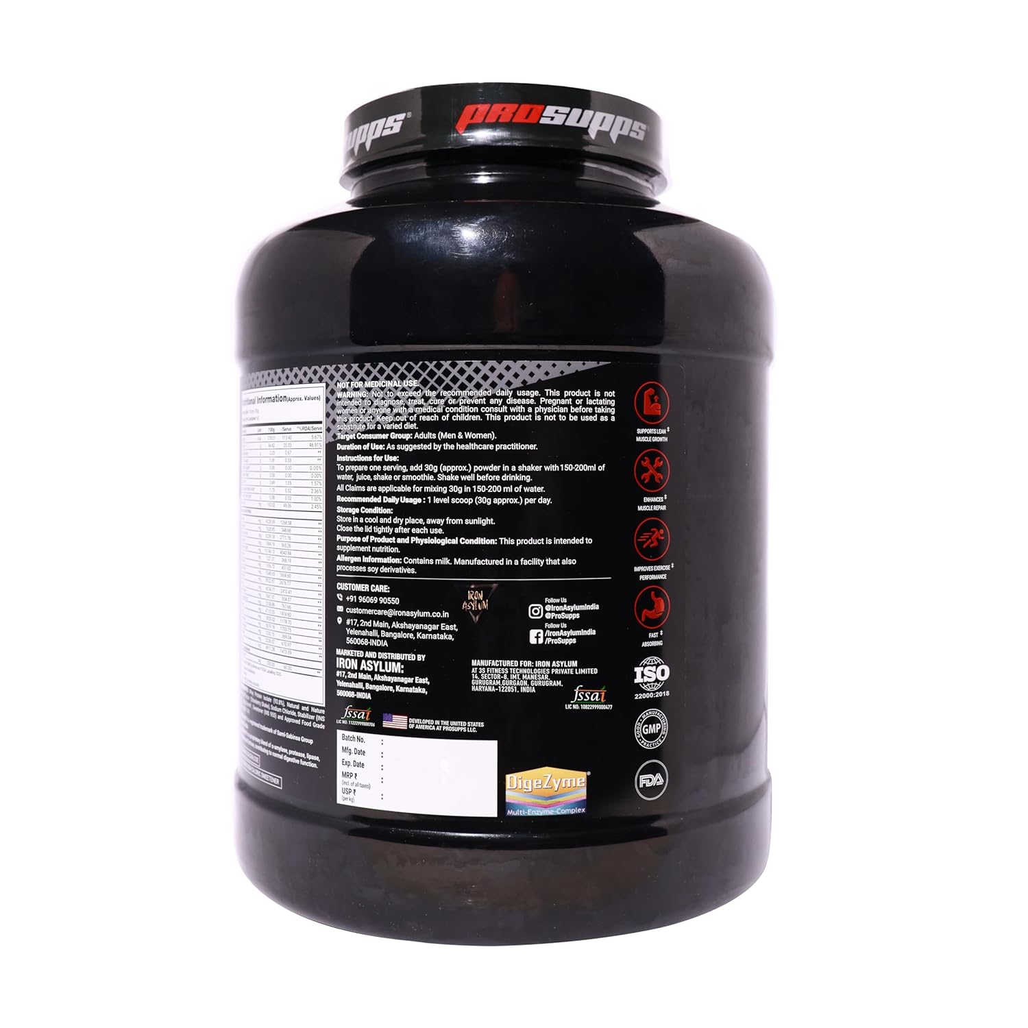 PS PROSUPPS Alpha Iso Premium Whey Isolate