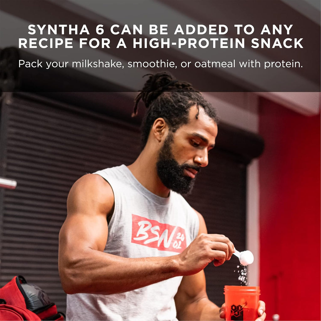 BSN Syntha 6 Protein Powder - 5 lbs, 2.27 kg (Chocolate Milkshake)