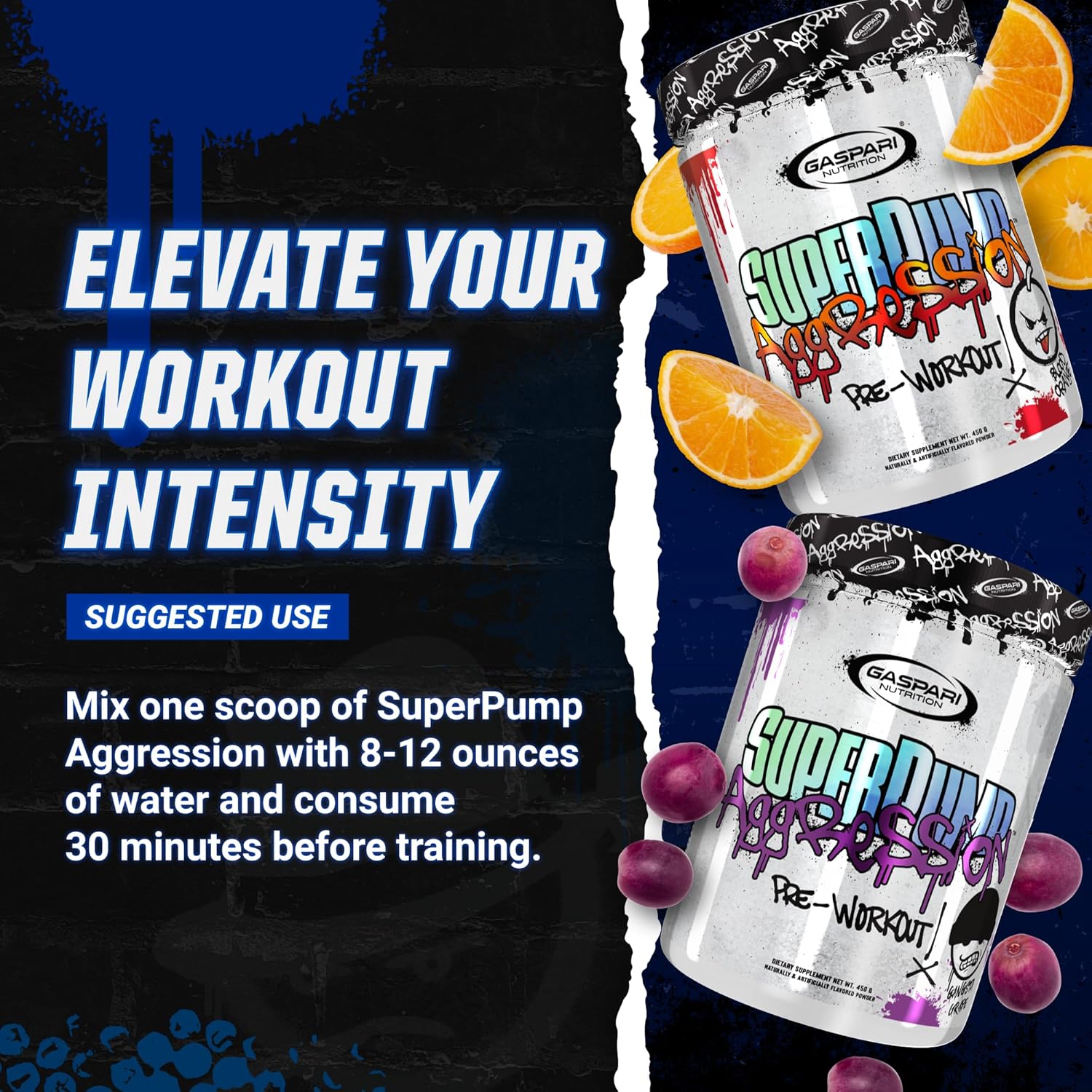 Gaspari Nutrition SuperPump Aggression Pre-Workout