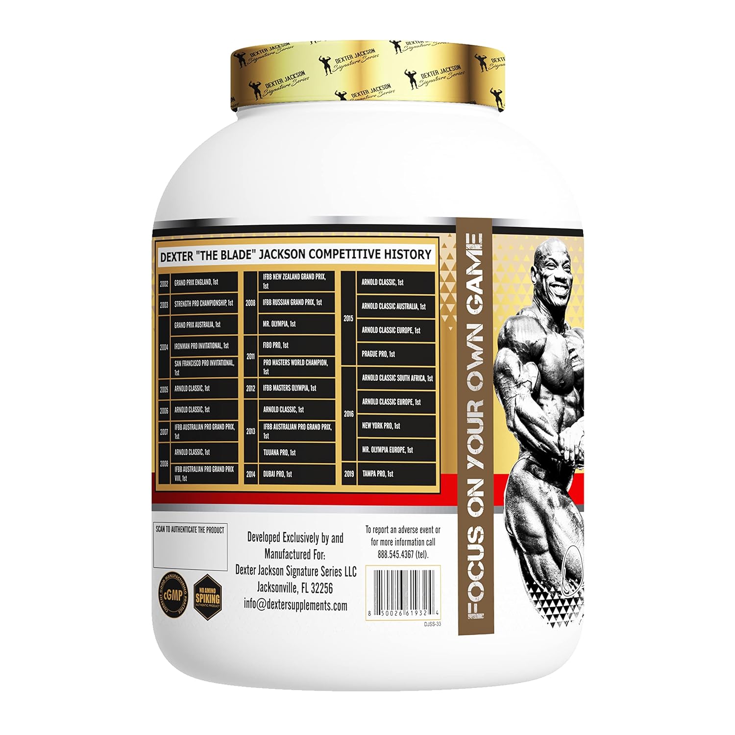 Dexter Jackson Signature Series Legend Whey - Advance Whey And Isolate Protein