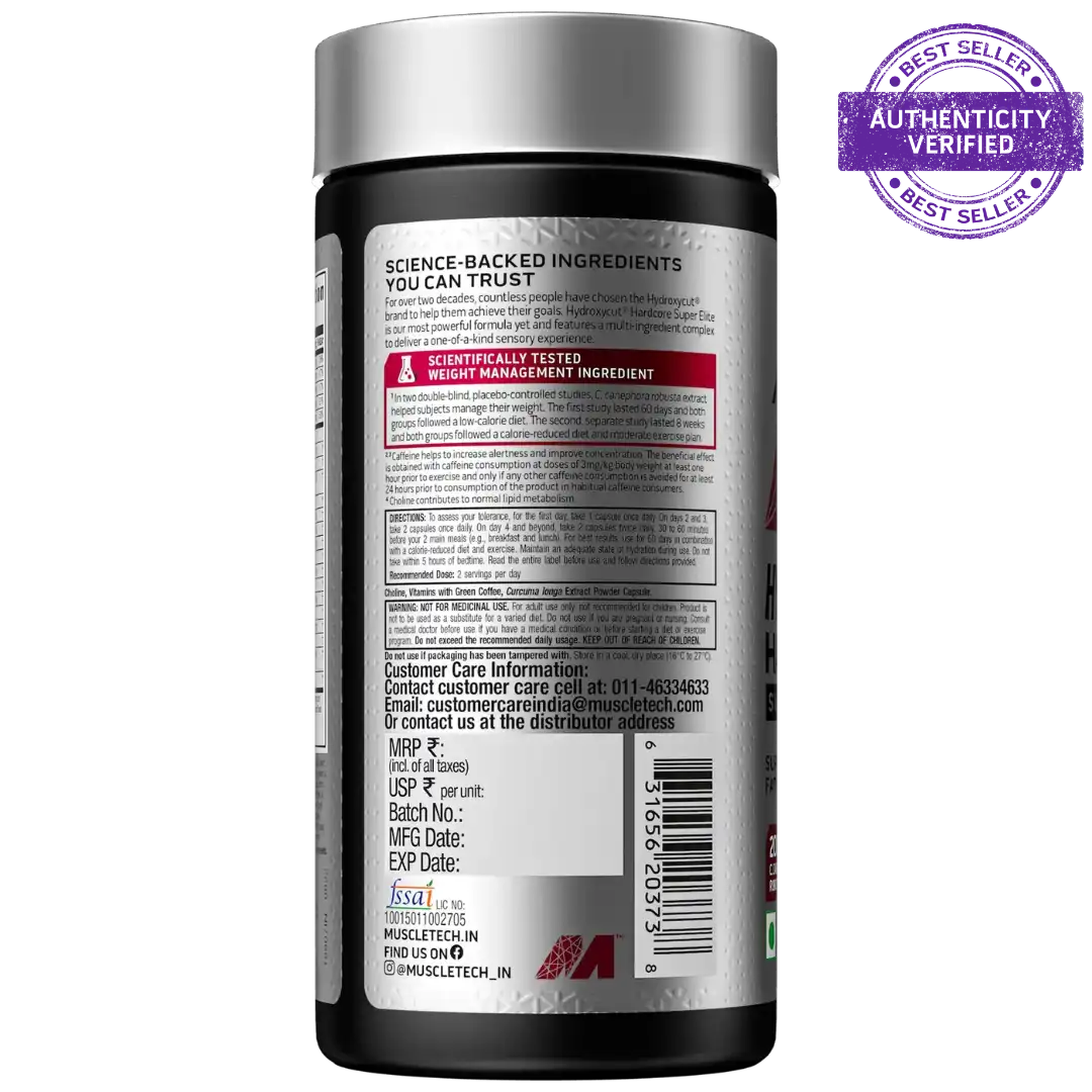 Muscletech Hydroxycut Elite 100 CAP