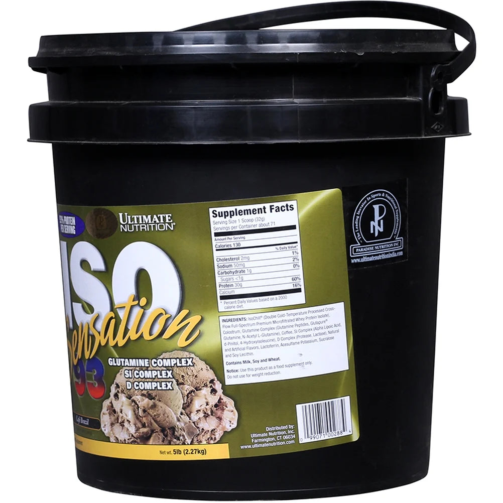Ultimate Nutrition ISO Sensation 93, 5lb