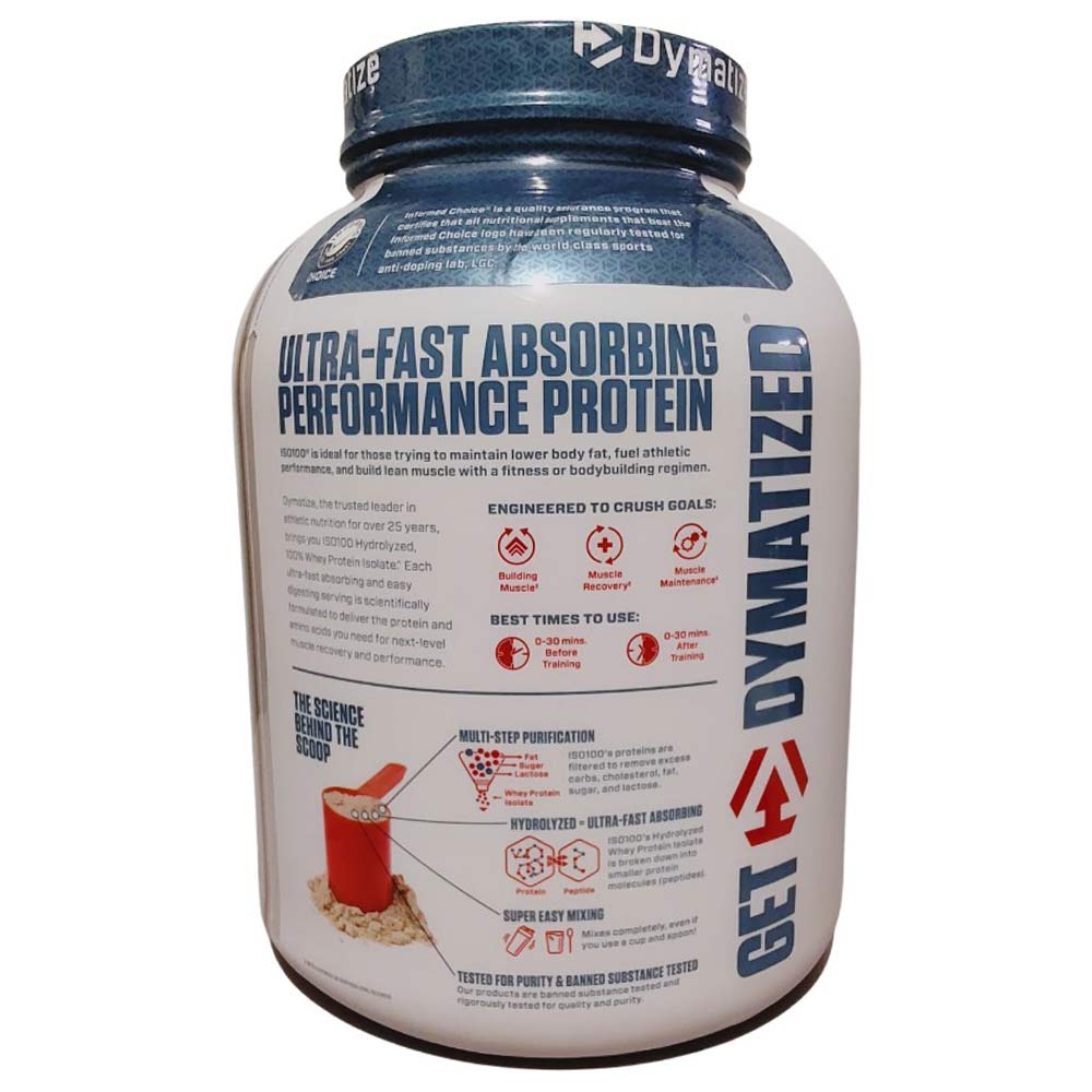 Dymatize Nutrition ISO 100 Isolate Protein, 5 Lbs